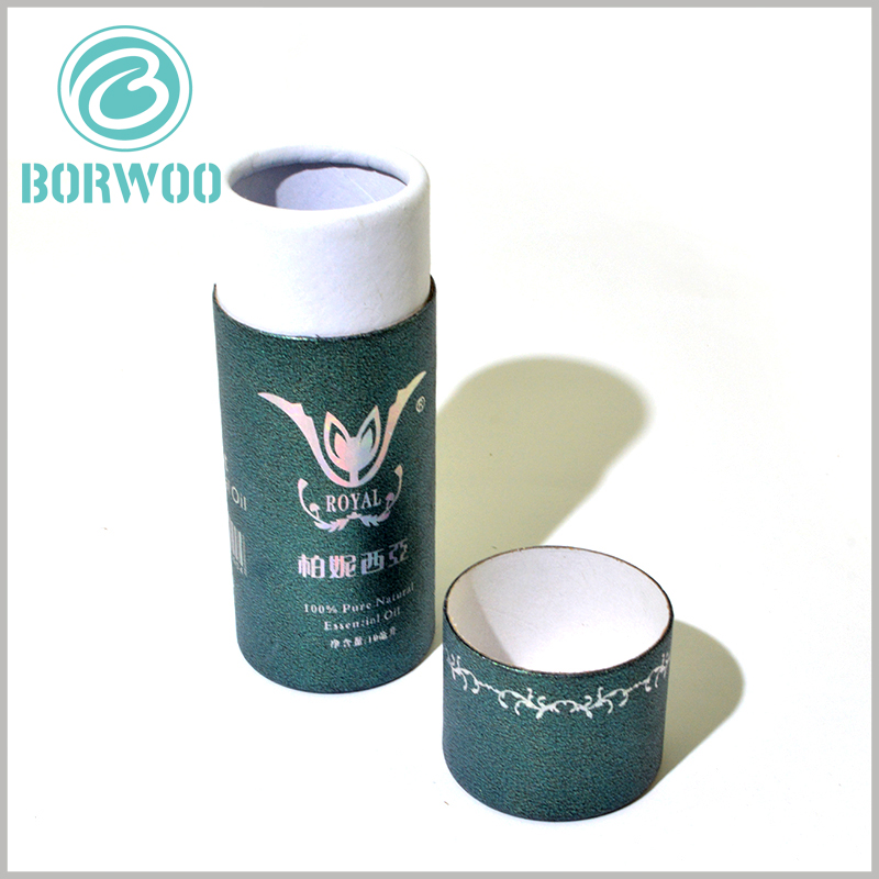 small tube packaging with sliver logo