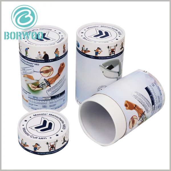 sport packaging cardboard tube wholesale.The customized packaging tube is completely customizable, using specific printed content to reflect the characteristics and value of the product.