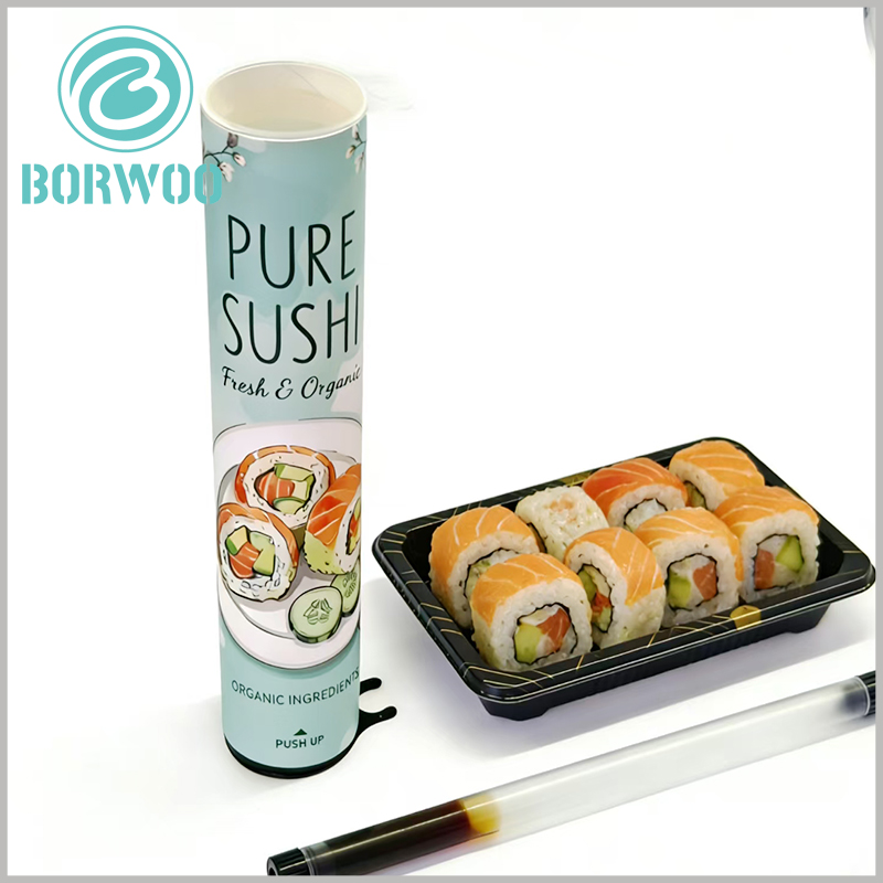 sushi tube push pop container packaging wholesale