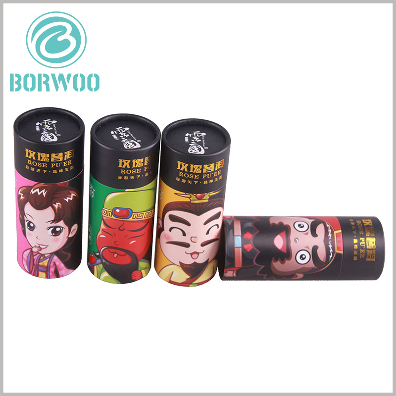 tea cardboard tube packaging boxes wholesale