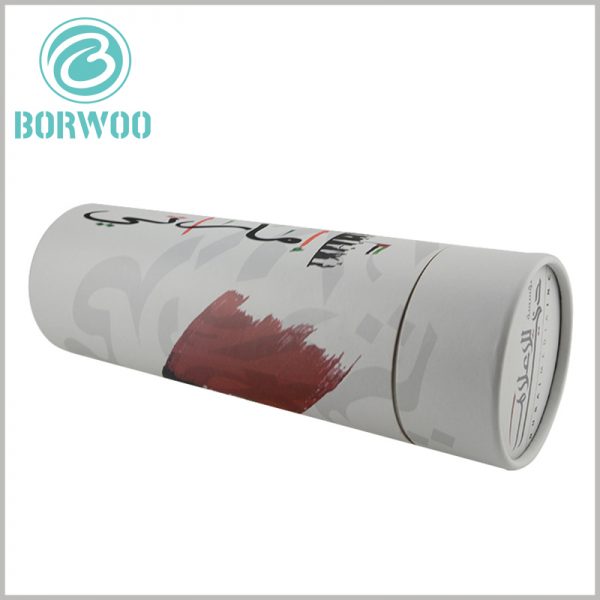 wholesale cardboard tube packaging boxes with printing.custom high quality large round boxes for food