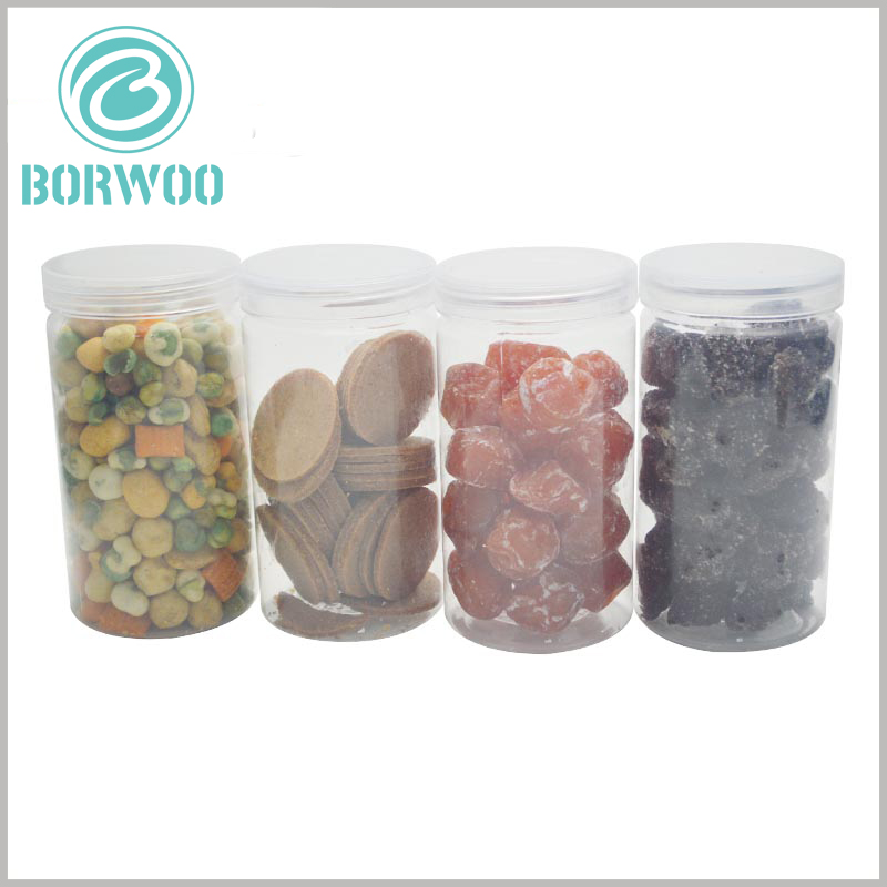 wholesale cheap clear tube packaging for food boxes