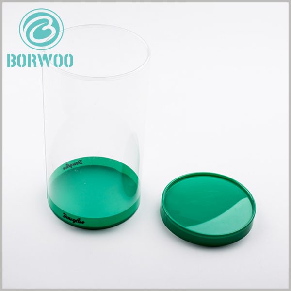 wholesale clear pvc packaging with printed plastic lids