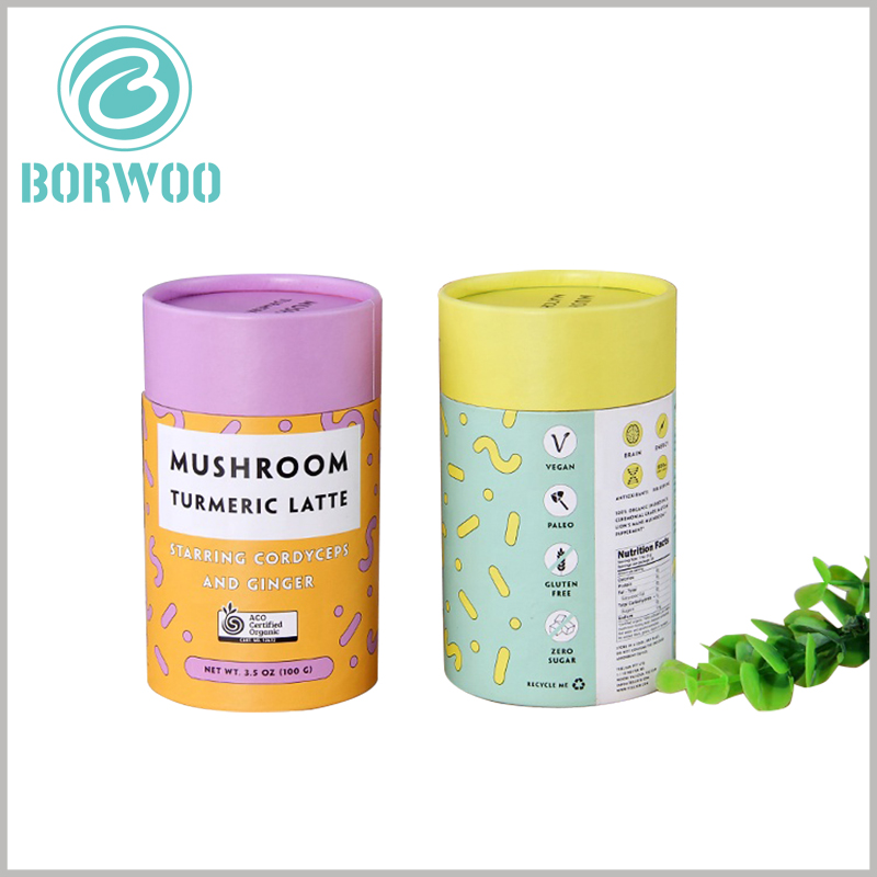 wholesale food tube packaging for matcha latte powder