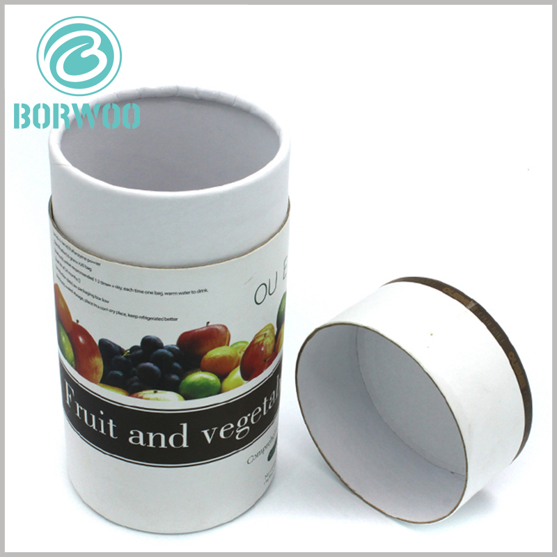 wholesale printed cardboard tube boxes packaging for fruit