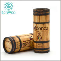 wooden motif small tube boxes for 30ml essential oil packaging